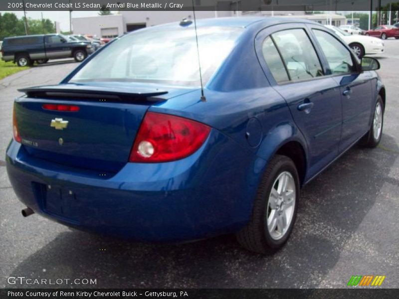 Arrival Blue Metallic / Gray 2005 Chevrolet Cobalt LS Sedan