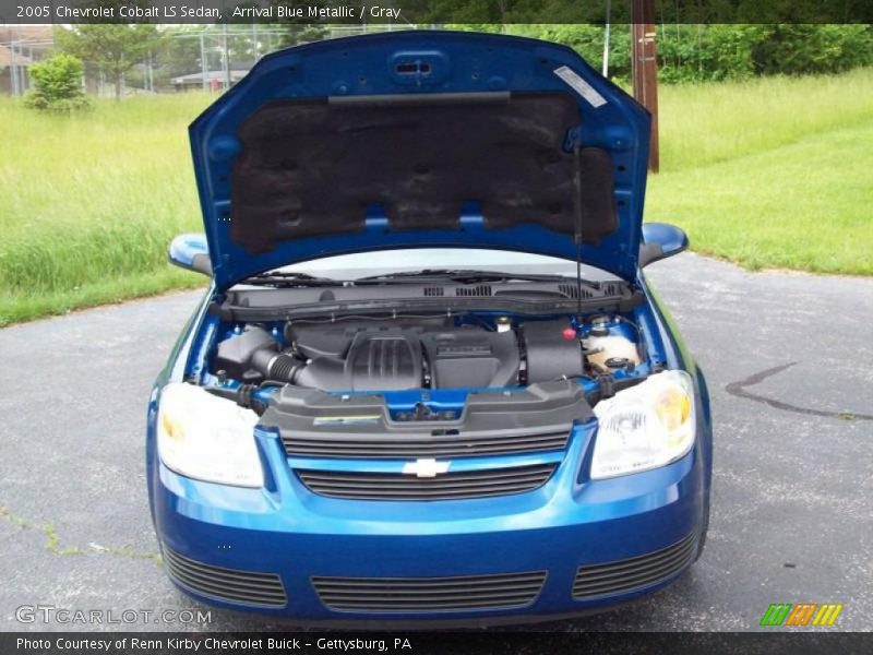 Arrival Blue Metallic / Gray 2005 Chevrolet Cobalt LS Sedan