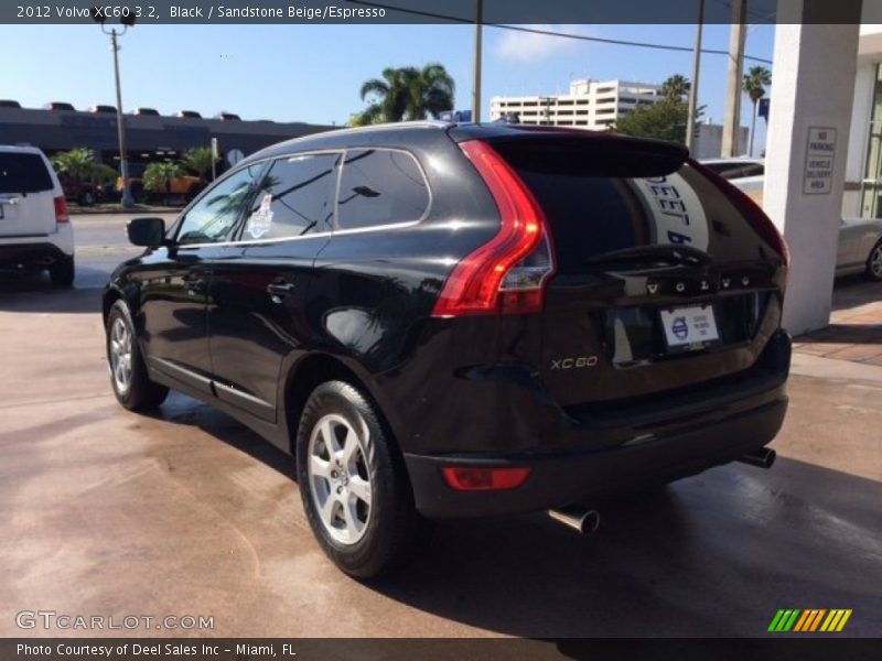Black / Sandstone Beige/Espresso 2012 Volvo XC60 3.2