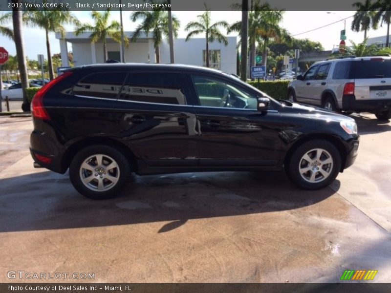 Black / Sandstone Beige/Espresso 2012 Volvo XC60 3.2