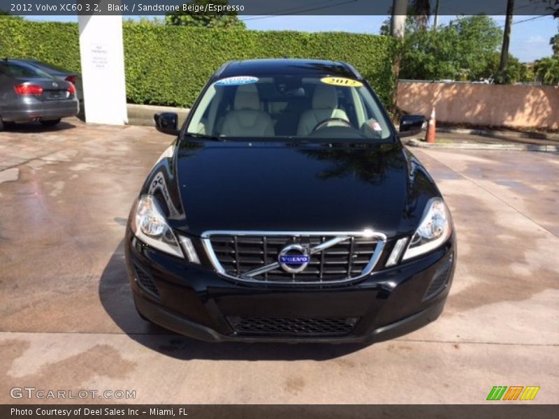 Black / Sandstone Beige/Espresso 2012 Volvo XC60 3.2