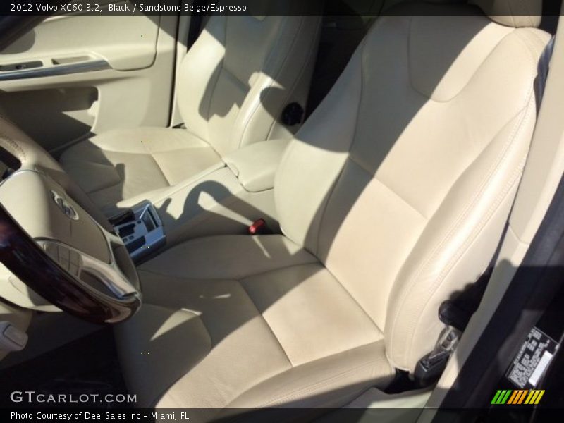 Black / Sandstone Beige/Espresso 2012 Volvo XC60 3.2