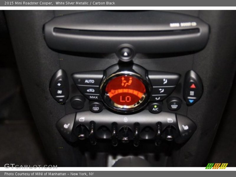 Controls of 2015 Roadster Cooper