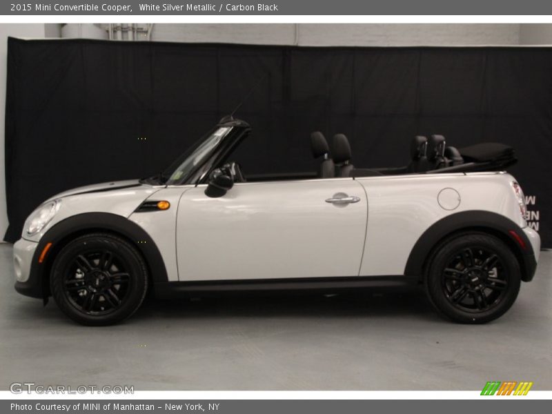  2015 Convertible Cooper White Silver Metallic