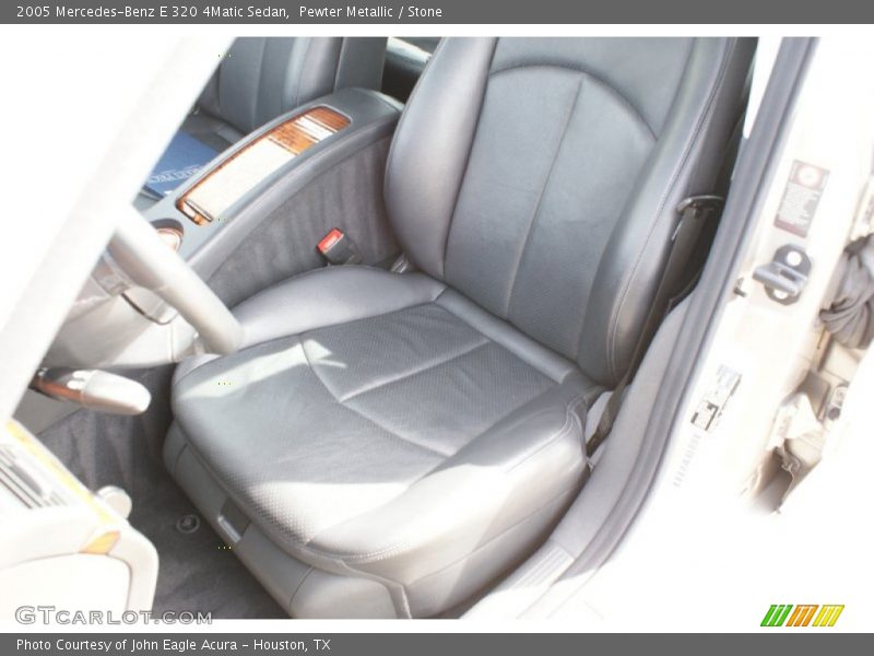 Pewter Metallic / Stone 2005 Mercedes-Benz E 320 4Matic Sedan