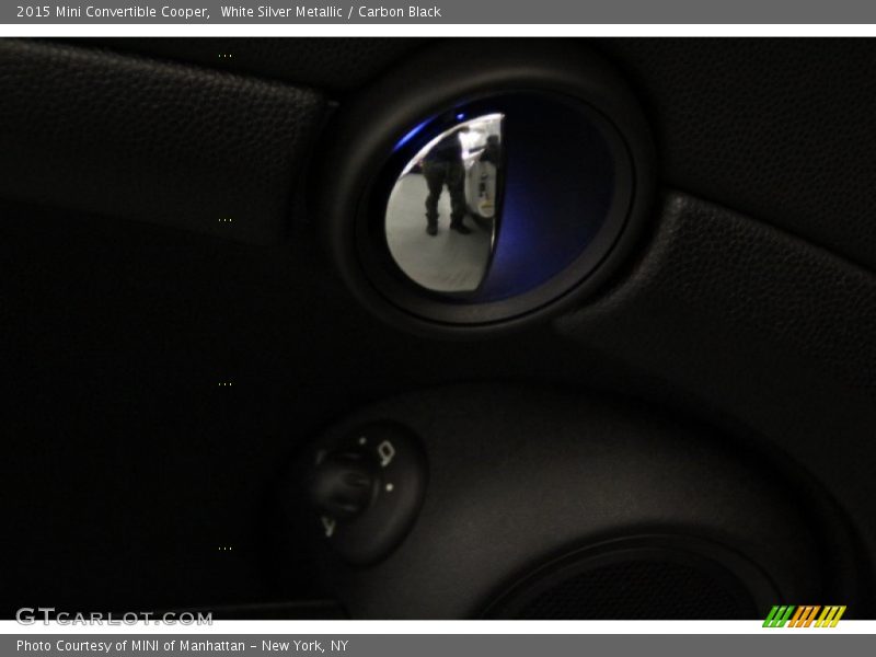White Silver Metallic / Carbon Black 2015 Mini Convertible Cooper