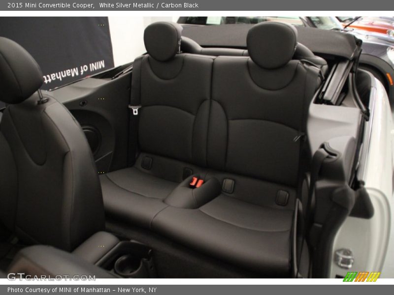 White Silver Metallic / Carbon Black 2015 Mini Convertible Cooper
