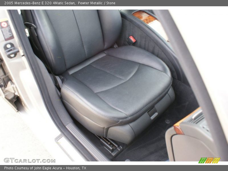 Pewter Metallic / Stone 2005 Mercedes-Benz E 320 4Matic Sedan