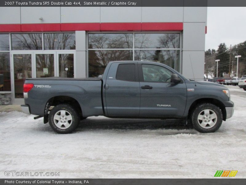 Slate Metallic / Graphite Gray 2007 Toyota Tundra SR5 Double Cab 4x4