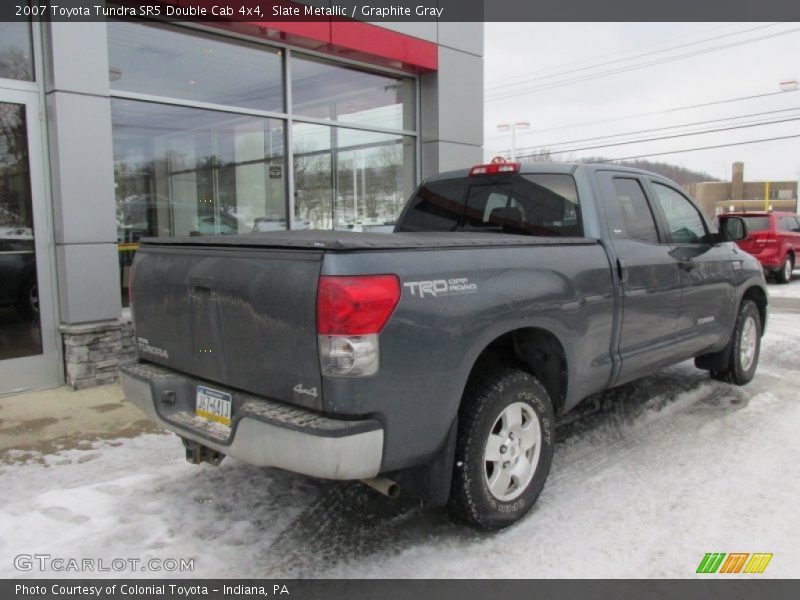 Slate Metallic / Graphite Gray 2007 Toyota Tundra SR5 Double Cab 4x4
