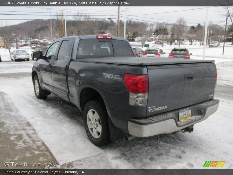Slate Metallic / Graphite Gray 2007 Toyota Tundra SR5 Double Cab 4x4