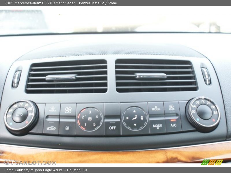 Pewter Metallic / Stone 2005 Mercedes-Benz E 320 4Matic Sedan