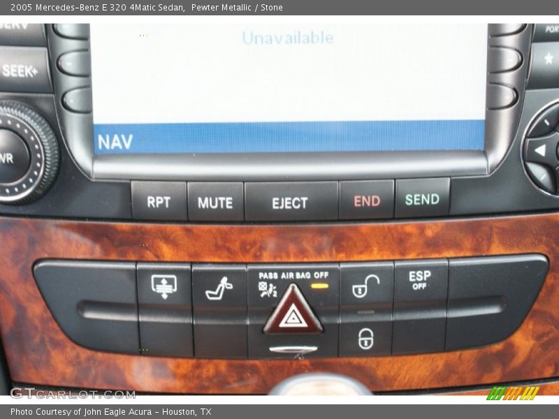 Pewter Metallic / Stone 2005 Mercedes-Benz E 320 4Matic Sedan