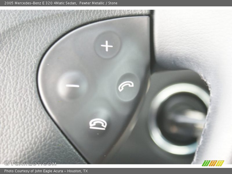 Pewter Metallic / Stone 2005 Mercedes-Benz E 320 4Matic Sedan