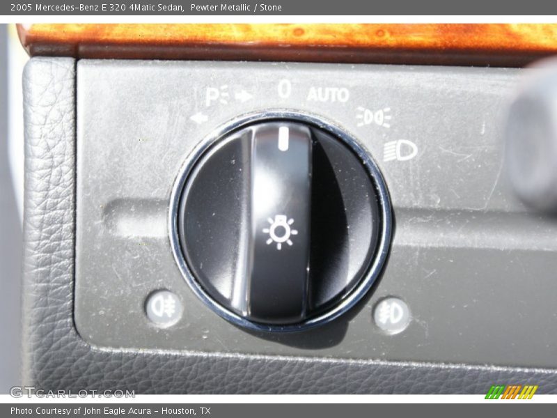 Pewter Metallic / Stone 2005 Mercedes-Benz E 320 4Matic Sedan
