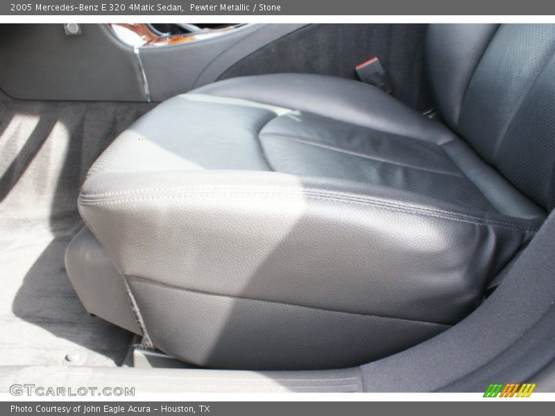 Pewter Metallic / Stone 2005 Mercedes-Benz E 320 4Matic Sedan
