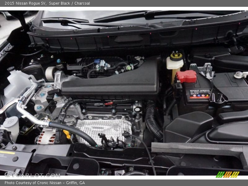 Super Black / Charcoal 2015 Nissan Rogue SV