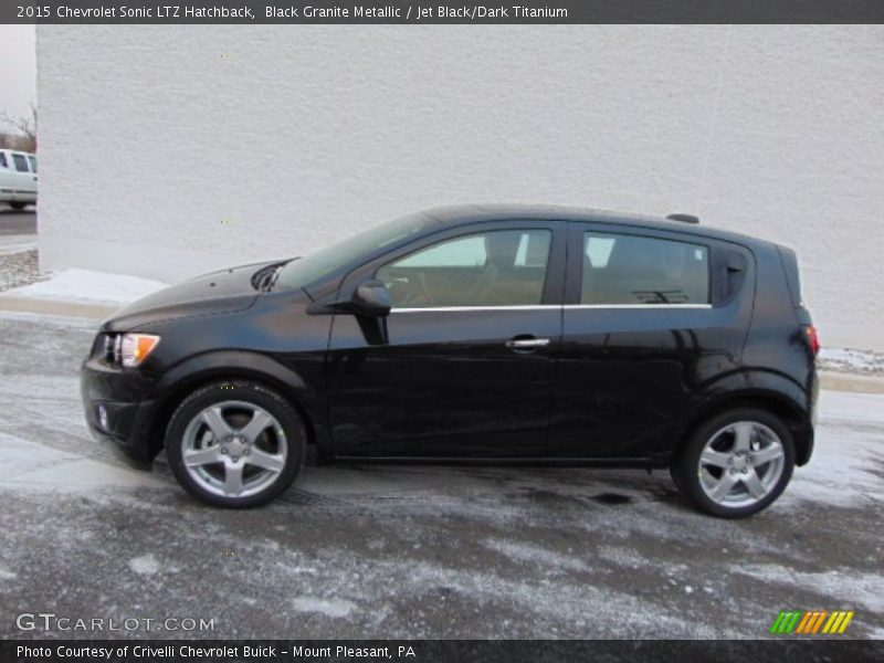 2015 Sonic LTZ Hatchback Black Granite Metallic