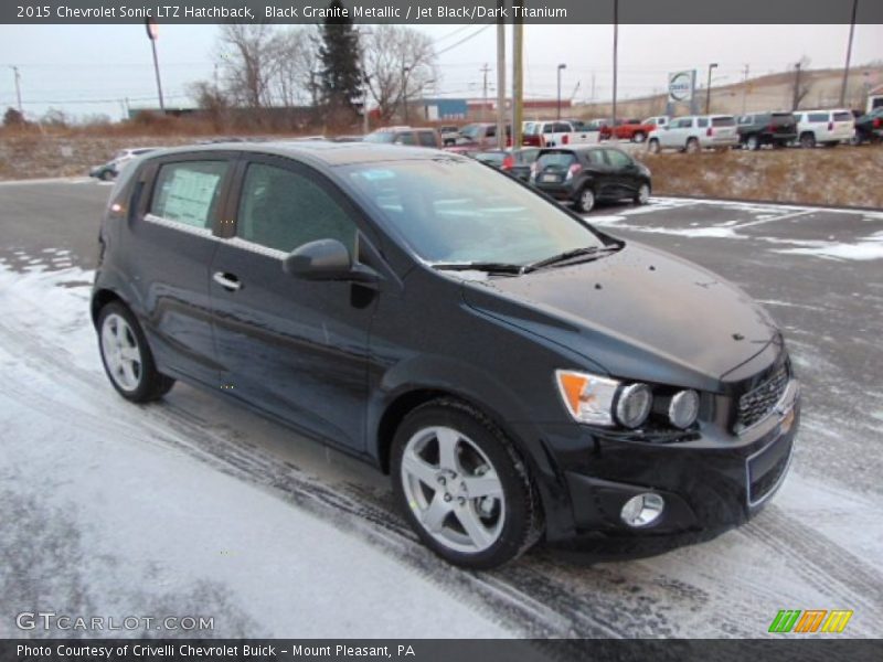 Front 3/4 View of 2015 Sonic LTZ Hatchback