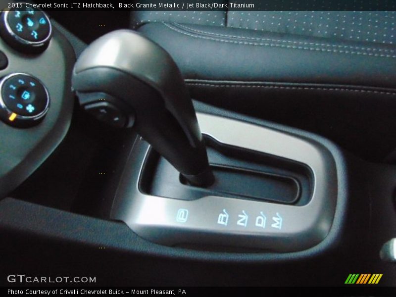  2015 Sonic LTZ Hatchback 6 Speed Automatic Shifter