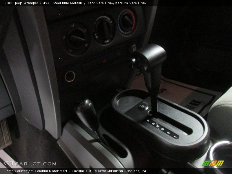 Steel Blue Metallic / Dark Slate Gray/Medium Slate Gray 2008 Jeep Wrangler X 4x4