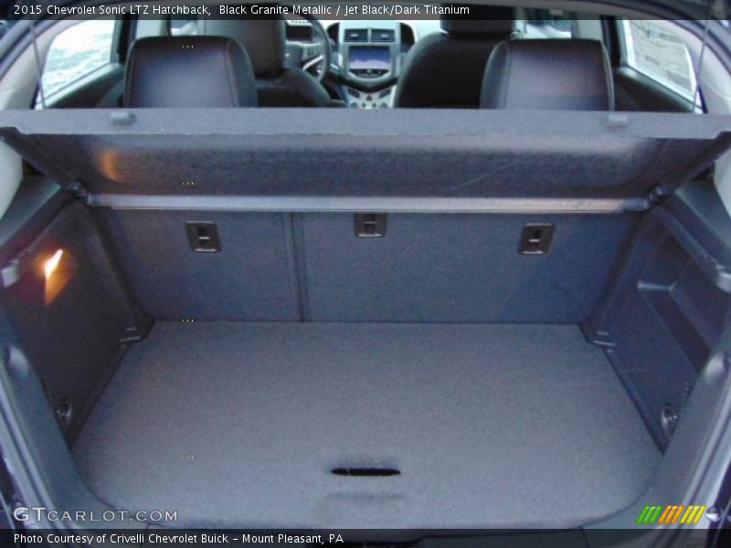  2015 Sonic LTZ Hatchback Trunk
