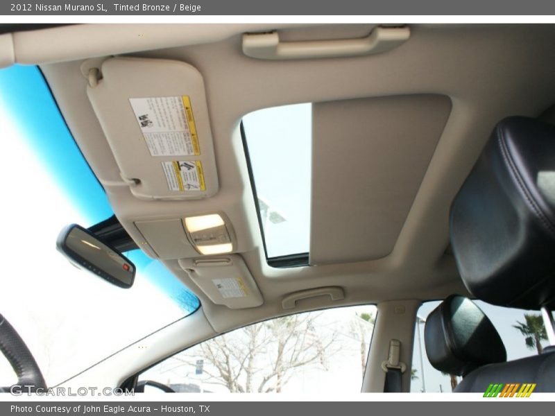 Tinted Bronze / Beige 2012 Nissan Murano SL