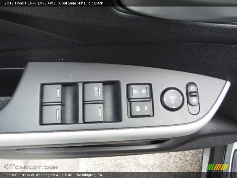 Opal Sage Metallic / Black 2012 Honda CR-V EX-L 4WD