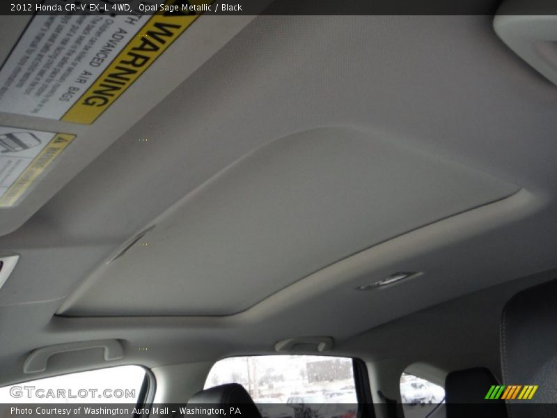 Opal Sage Metallic / Black 2012 Honda CR-V EX-L 4WD