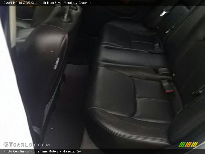 Brilliant Silver Metallic / Graphite 2004 Infiniti G 35 Sedan