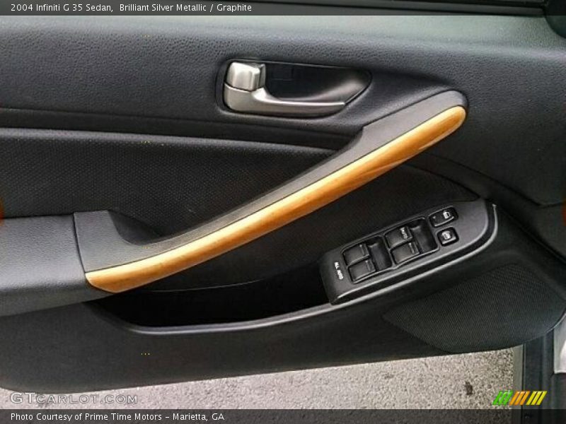 Brilliant Silver Metallic / Graphite 2004 Infiniti G 35 Sedan
