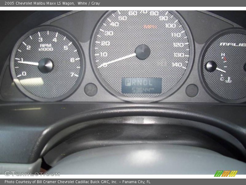 White / Gray 2005 Chevrolet Malibu Maxx LS Wagon
