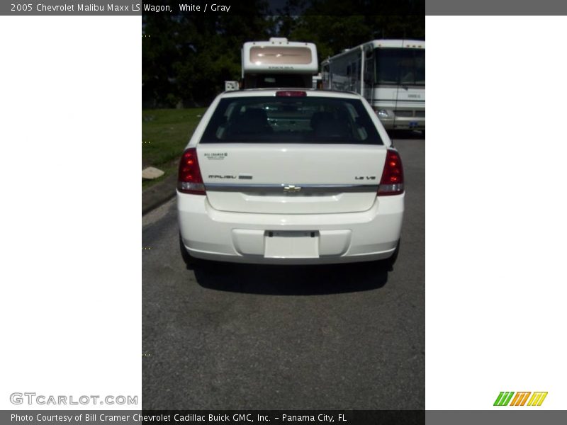 White / Gray 2005 Chevrolet Malibu Maxx LS Wagon