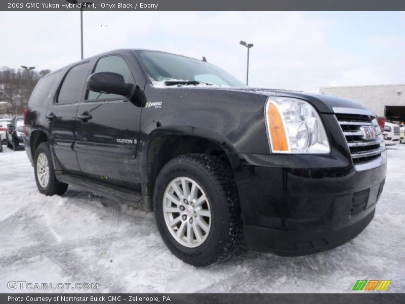 Onyx Black / Ebony 2009 GMC Yukon Hybrid 4x4