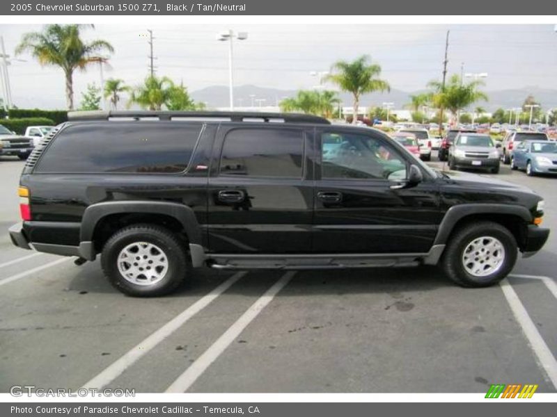 Black / Tan/Neutral 2005 Chevrolet Suburban 1500 Z71