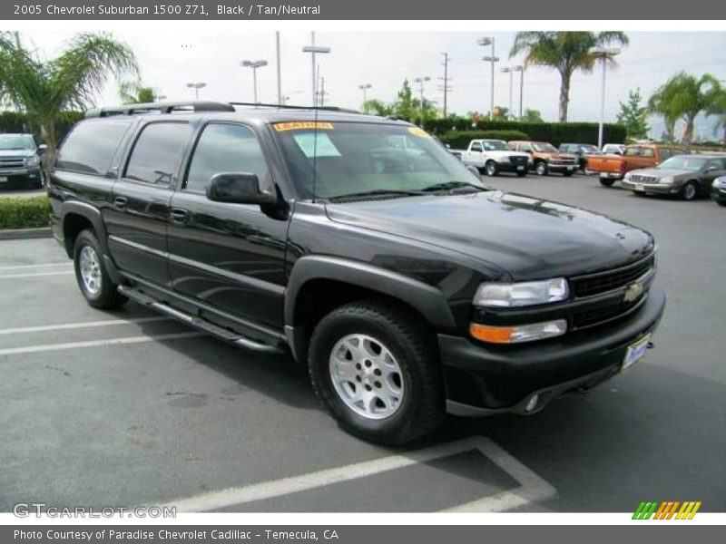 Black / Tan/Neutral 2005 Chevrolet Suburban 1500 Z71