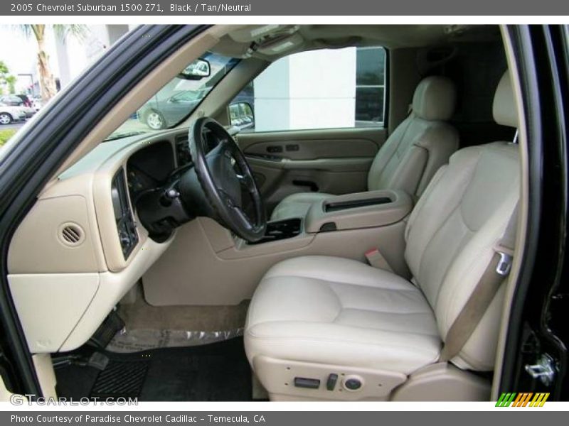 Black / Tan/Neutral 2005 Chevrolet Suburban 1500 Z71