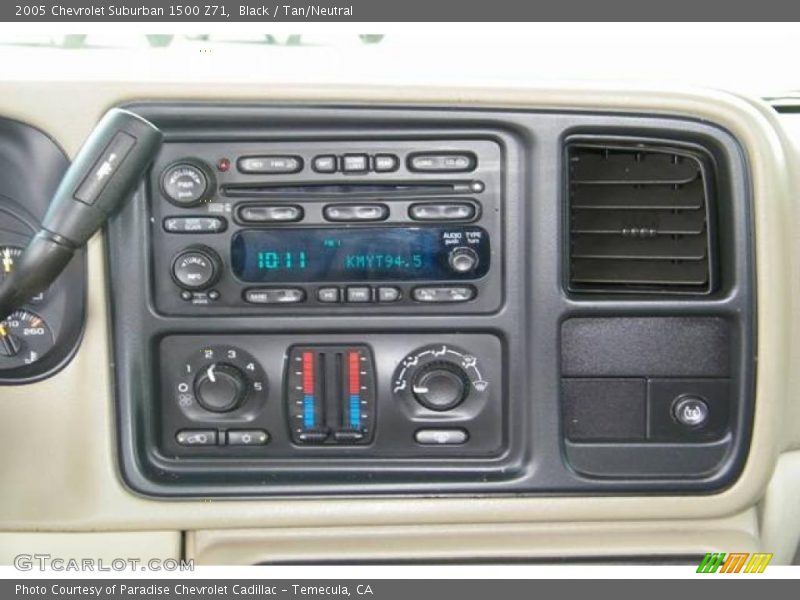 Black / Tan/Neutral 2005 Chevrolet Suburban 1500 Z71