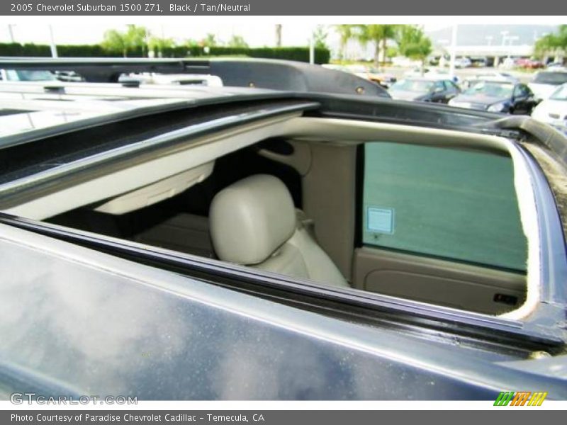 Black / Tan/Neutral 2005 Chevrolet Suburban 1500 Z71