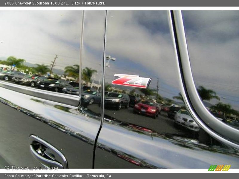 Black / Tan/Neutral 2005 Chevrolet Suburban 1500 Z71