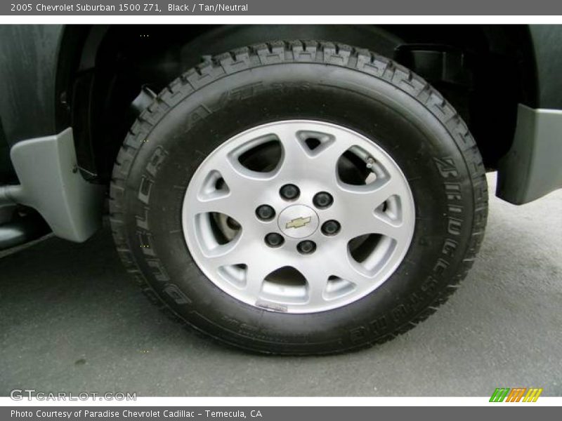 Black / Tan/Neutral 2005 Chevrolet Suburban 1500 Z71
