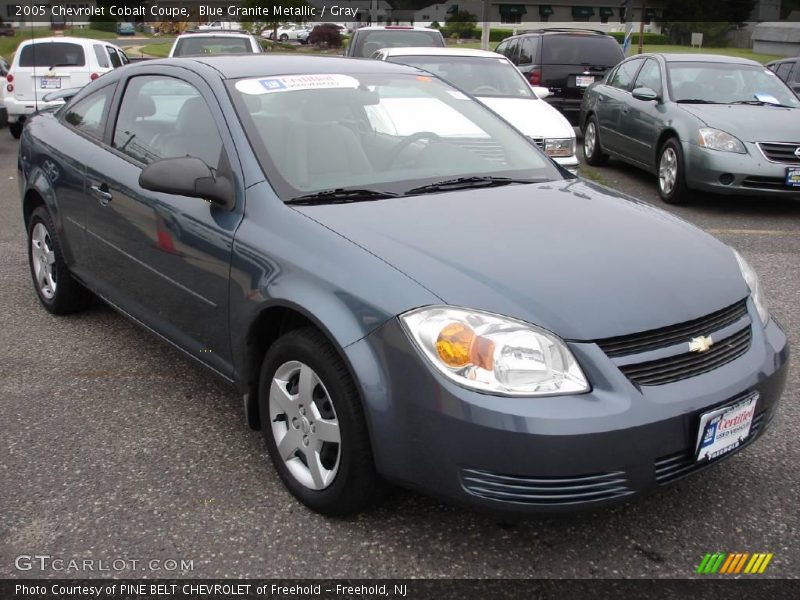 Blue Granite Metallic / Gray 2005 Chevrolet Cobalt Coupe