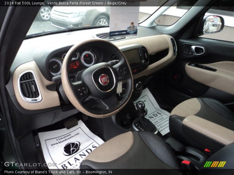 Beige/Grey Interior - 2014 500L Lounge 