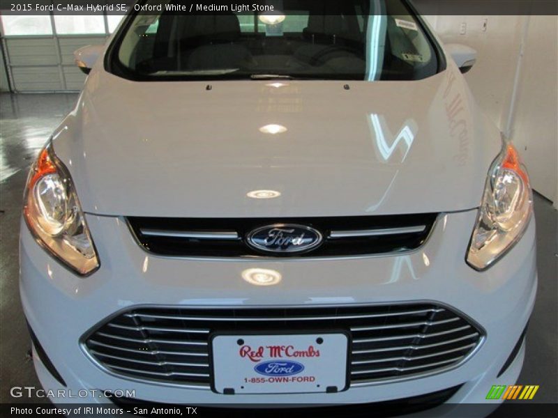 Oxford White / Medium Light Stone 2015 Ford C-Max Hybrid SE