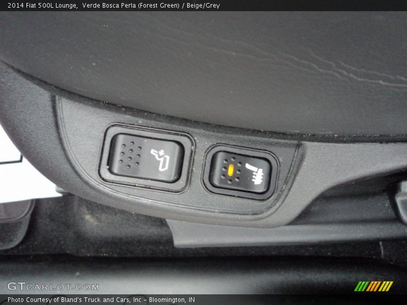Verde Bosca Perla (Forest Green) / Beige/Grey 2014 Fiat 500L Lounge