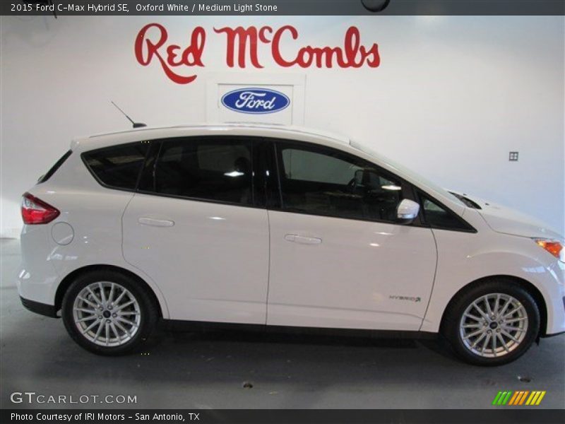 Oxford White / Medium Light Stone 2015 Ford C-Max Hybrid SE