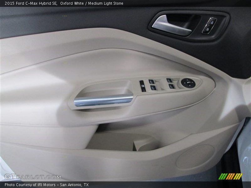Oxford White / Medium Light Stone 2015 Ford C-Max Hybrid SE