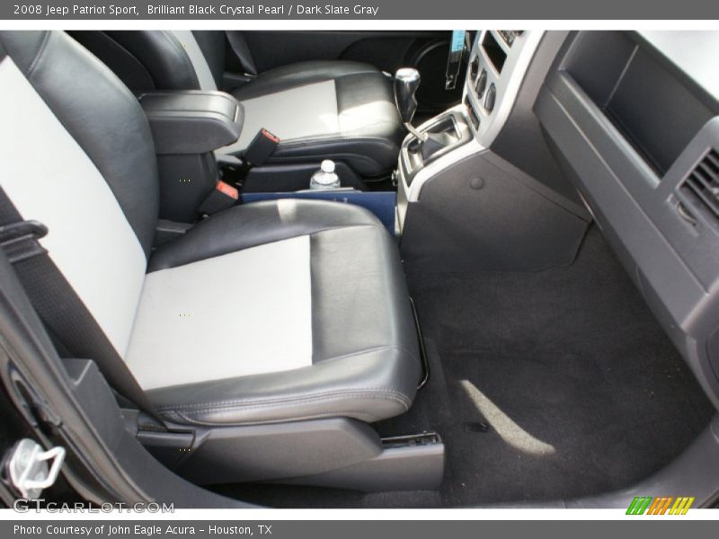 Brilliant Black Crystal Pearl / Dark Slate Gray 2008 Jeep Patriot Sport