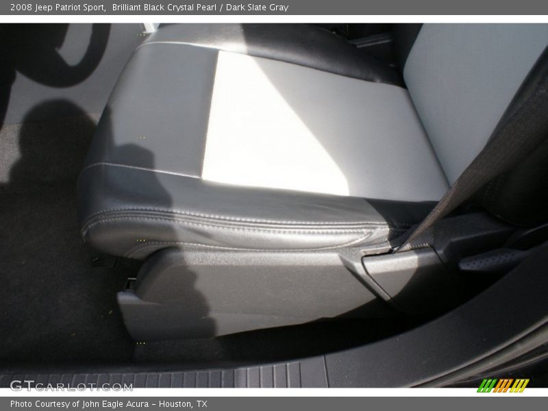 Brilliant Black Crystal Pearl / Dark Slate Gray 2008 Jeep Patriot Sport