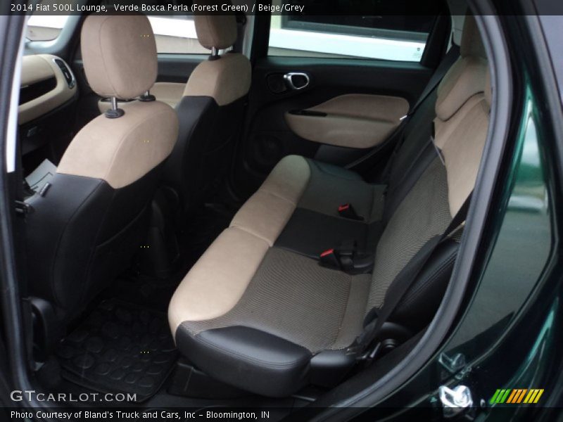 Verde Bosca Perla (Forest Green) / Beige/Grey 2014 Fiat 500L Lounge